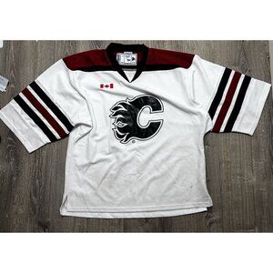Force Flames Practice Sportwear Jersey Men's Size Large White